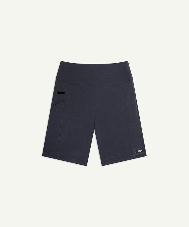 AIEA Golf black shorts for women designed as fashionable womens golf clothing with a side pocket