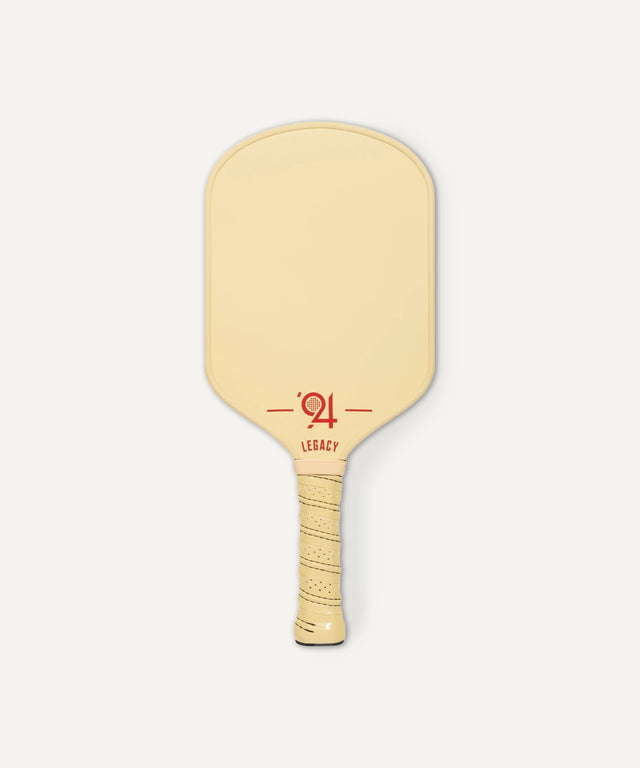 Solara 94 legacy beige premium pickleball paddle with wrapped handle for superior grip