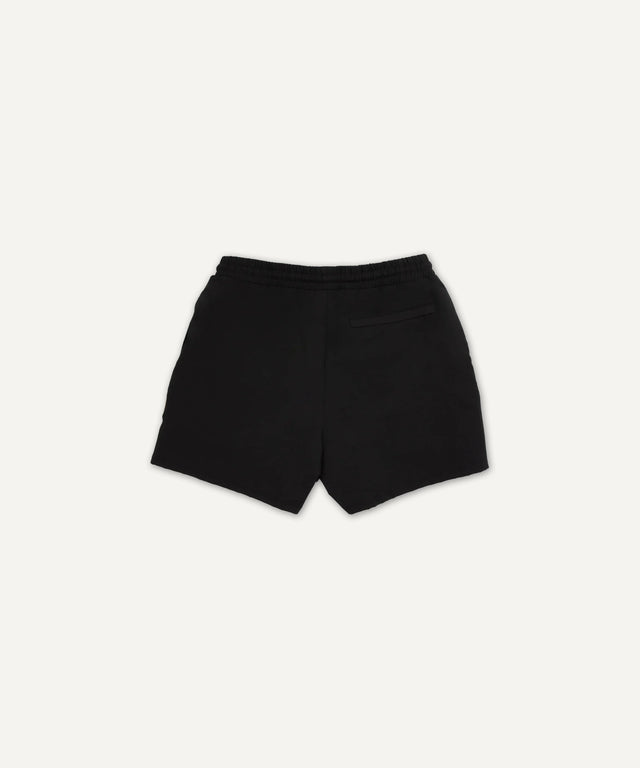 Black athletic shorts from Solstice Athletics made with premium workout clothing fabric for comfort