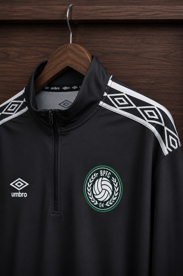 Double Knit Jacquard 1/4 Zip