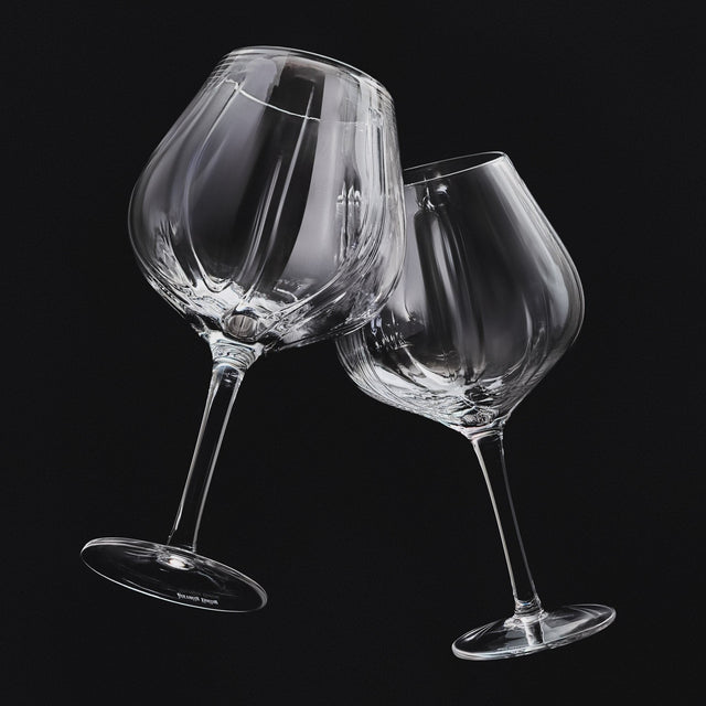 Victor Solomon basketball themed decorative wine glasses by Literally Balling gifts for basketball fans