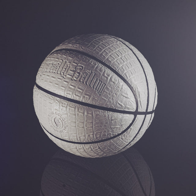 Literally Balling white textured basketball gear featuring Victor Solomon basketball gifts for basketball fans