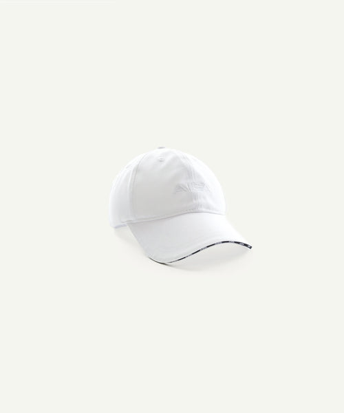 Fashionable Embossed White Cap with Black Logo Script Logo Cap - Black – Hope Design main image 4
